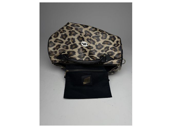 Autre Marque Borsa a mano in pelle nera Gaultier Junior Nero - vista 2