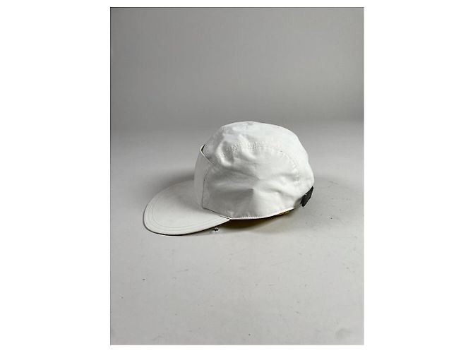 Sombreros de poliéster blanco de Prada y gorro - vista 5