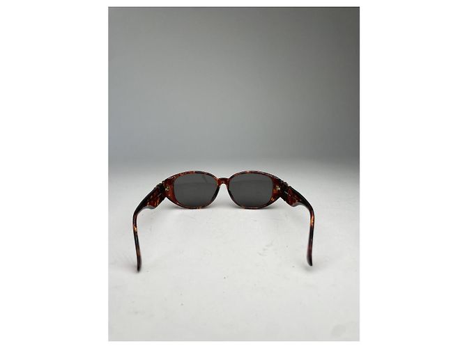 Gafas de sol de plástico marrón Yves Saint Laurent Castaño - vista 3