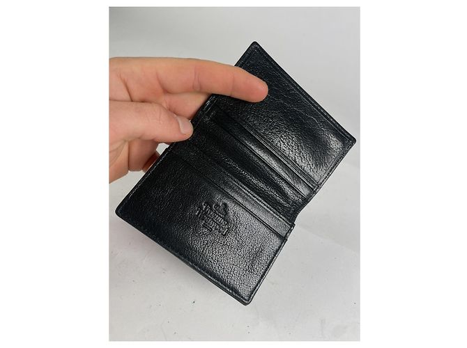 Borsa piccola in pelle nera Vivienne Westwood Nero - vista 3