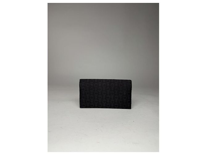 Céline Cartera de algodón negro Celine Triomphe - vista 2