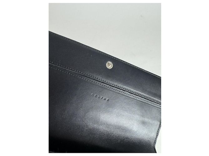 Céline Cartera de algodón negro Celine Triomphe - vista 4
