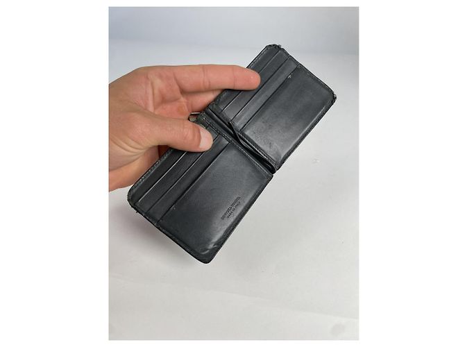 Schwarze Lederhandtasche von Bottega Veneta - Ansicht 4