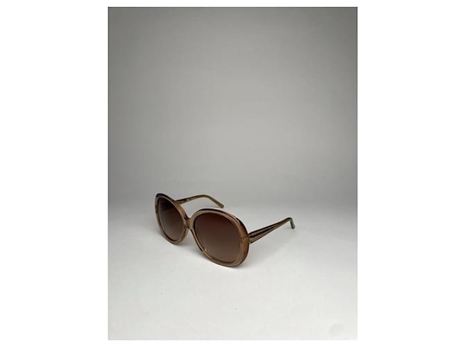 Givenchy orange Kunststoffsonnenbrille - Ansicht 3