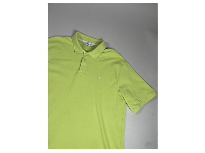Polo de algodón verde Yves Saint Laurent - vista 4