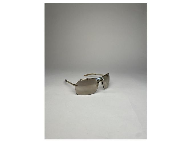 Dior Anthrazit Metall Sonnenbrille Anthrazitgrau - Ansicht 3