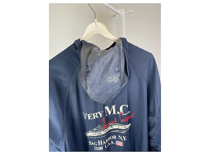 MCM Marine-Polyesterjacke Marineblau - Ansicht 2