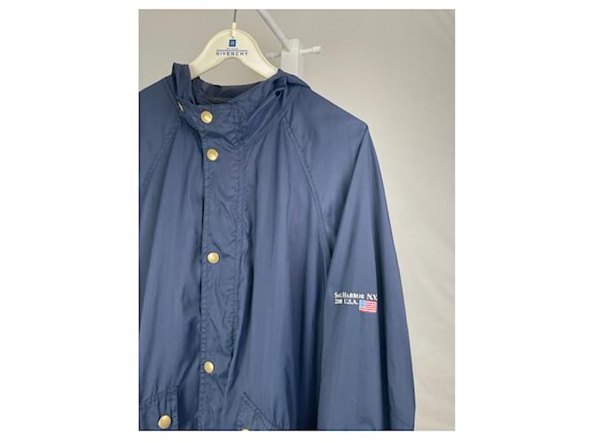 MCM Marine-Polyesterjacke Marineblau - Ansicht 3