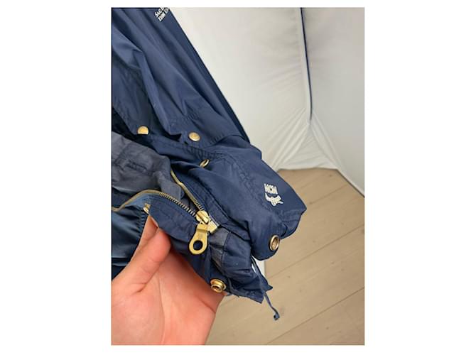 MCM Marine-Polyesterjacke Marineblau - Ansicht 5