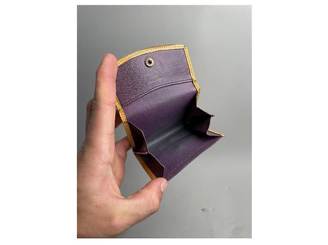 Borsa in pelle gialla Daily di Louis Vuitton Giallo - vista 3