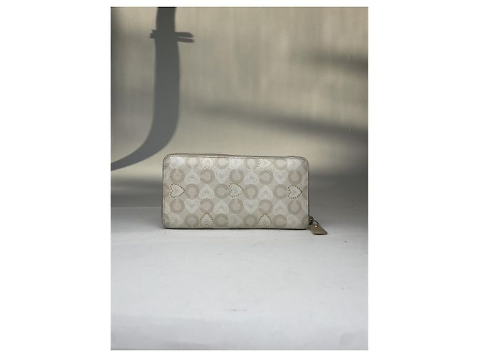 Cartera de cuero blanco Coach Cartable mini sierra - vista 2