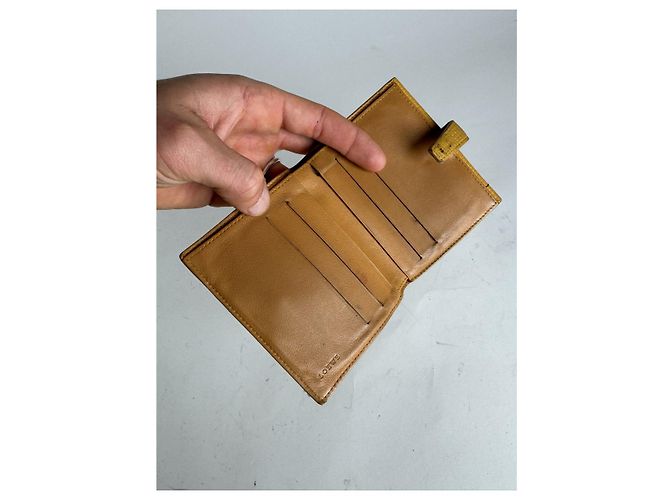 Cartera de cuero amarilla Loewe Puzzle Amarillo - vista 3