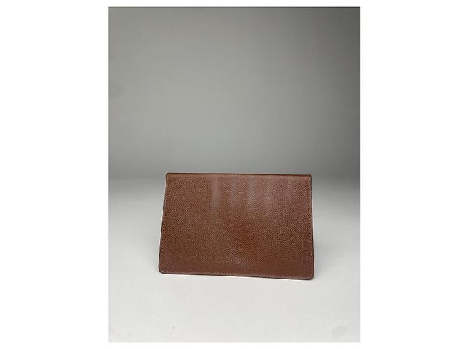 Borsa in pelle marrone Louis Vuitton - vista 2
