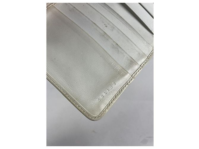 Céline Portafoglio in cotone multicolore Celine Triomphe - vista 4