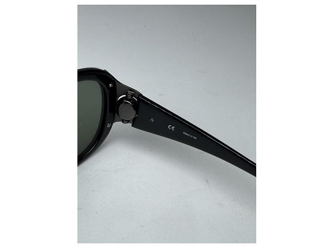 Occhiali da sole in plastica nera Loewe Nero - vista 4