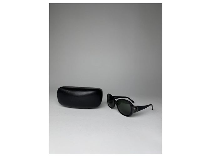 Occhiali da sole in plastica nera Loewe Nero - vista 5