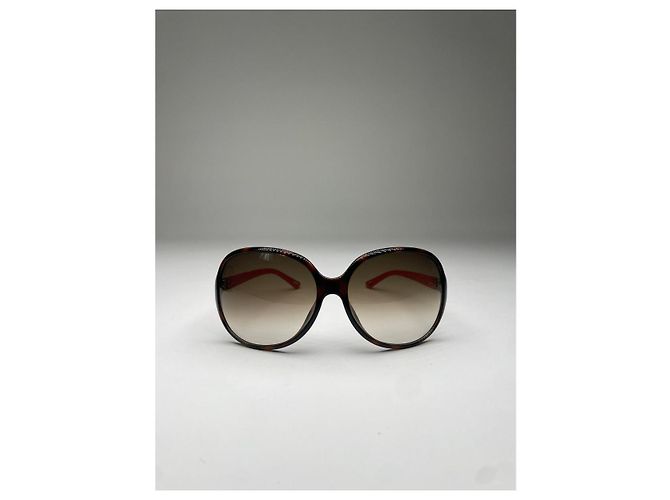 Occhiali da sole in plastica nera Loewe Nero - vista 2