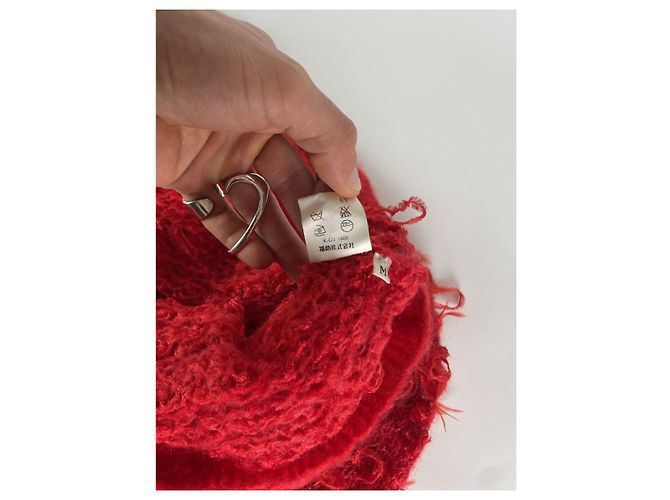 Rote Wollstrickware von Yves Saint Laurent - Ansicht 5