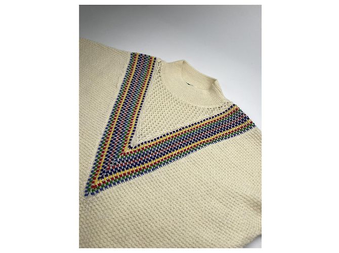 Autre Marque Kansai Yamamoto Maglieria in Lana Beige - vista 4