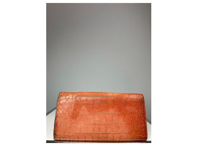 Cartera de cuero naranja Miu Miu - vista 2