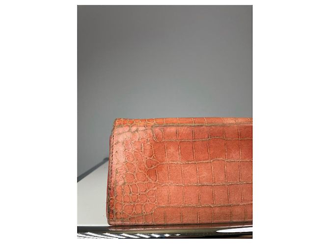Cartera de cuero naranja Miu Miu - vista 4