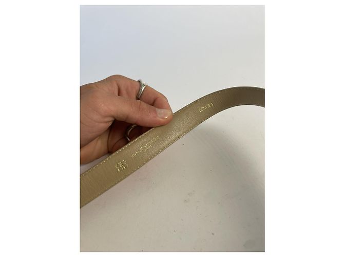 Brauner Leder Gürtel von Balenciaga - Ansicht 2