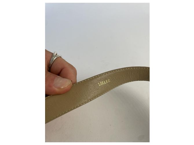 Brauner Leder Gürtel von Balenciaga - Ansicht 3