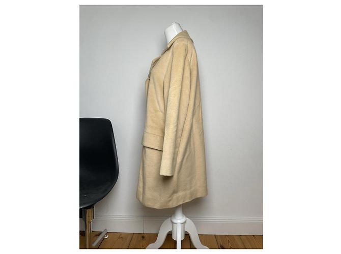 Abrigo trench de lana beige Givenchy - vista 2