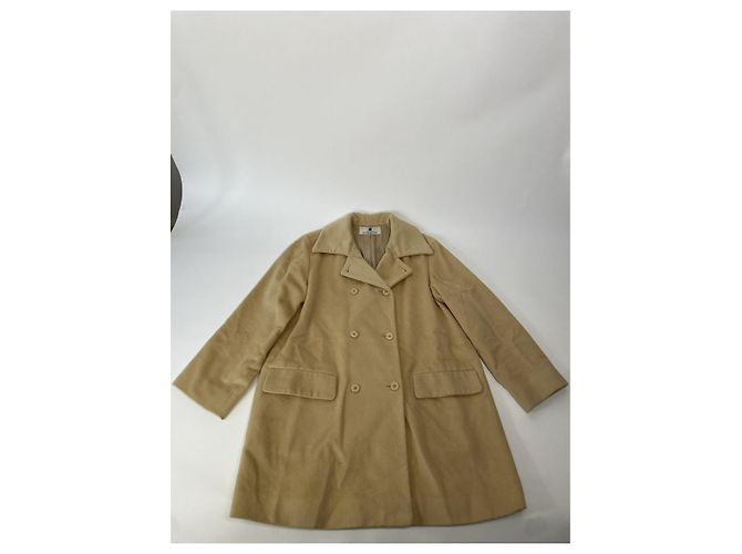 Abrigo trench de lana beige Givenchy - vista 4