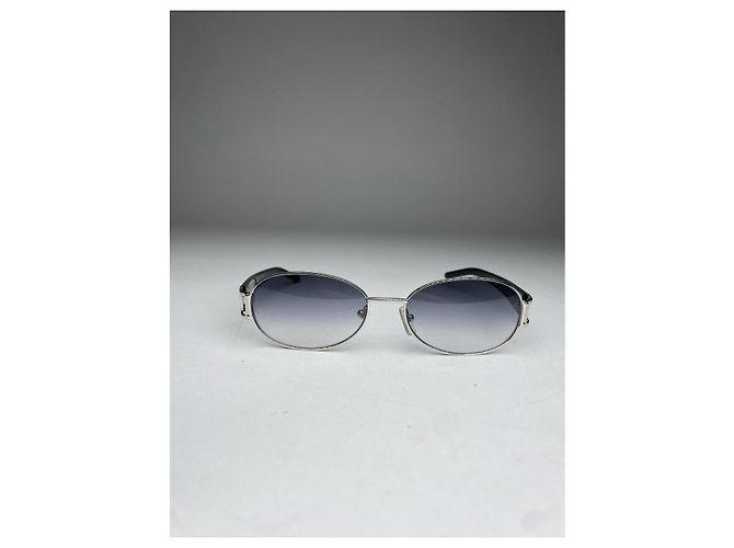 Occhiali da sole in plastica nera Loewe Nero - vista 2