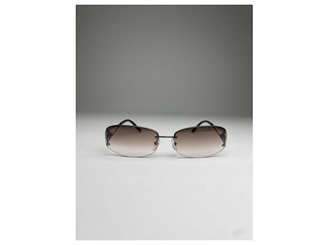 Givenchy schwarze Metallsonnenbrille - Ansicht 5