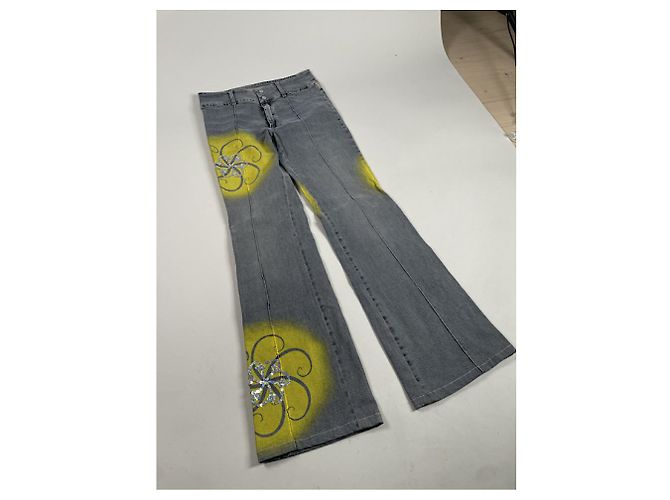 Versace Multicolor Baumwoll - Elasthan Jeans Mehrfarben - Ansicht 2