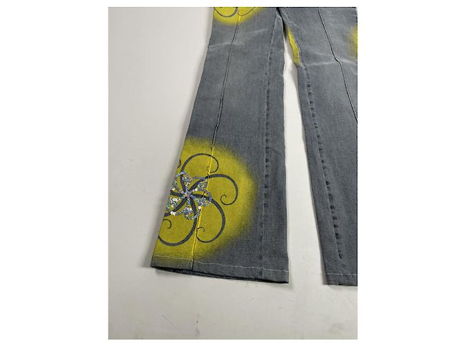 Versace Multicolor Baumwoll - Elasthan Jeans Mehrfarben - Ansicht 3