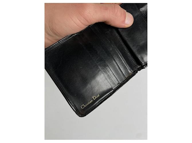 Borsa in pelle nera Dior Nero - vista 4