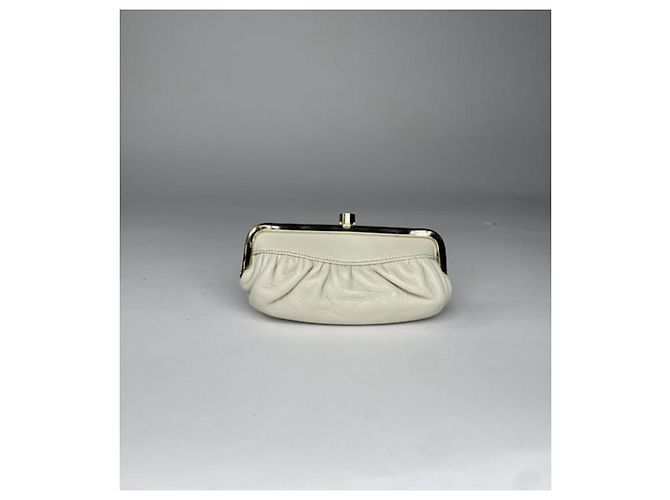 Borsa in pelle argentata Lanvin Argento - vista 2