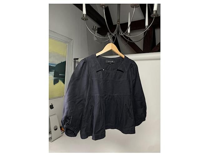 Isabel Marant Schwarze Seidenstrickwaren - Ansicht 2
