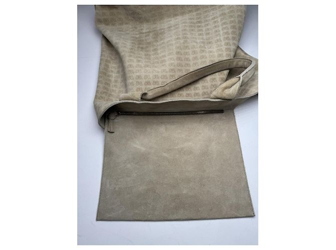 Borsa a mano in pelle beige Bottega Veneta - vista 3