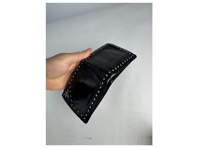 Prada Black Leather Wallet - view 3