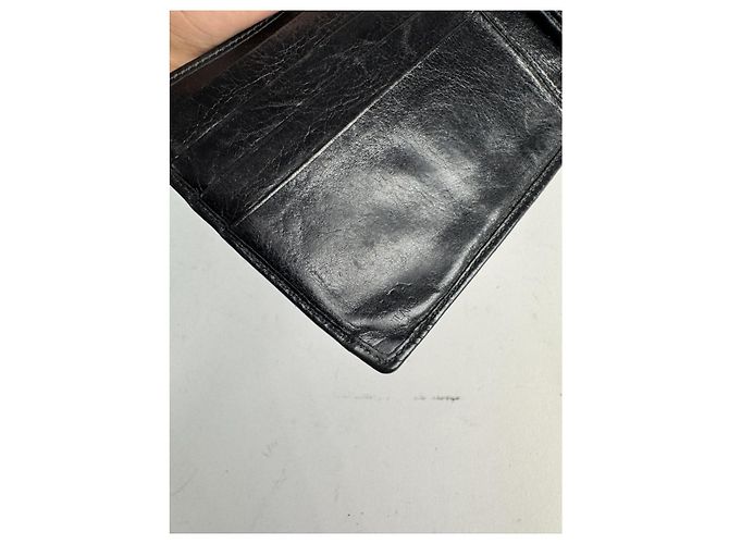 Prada Black Leather Wallet - view 4
