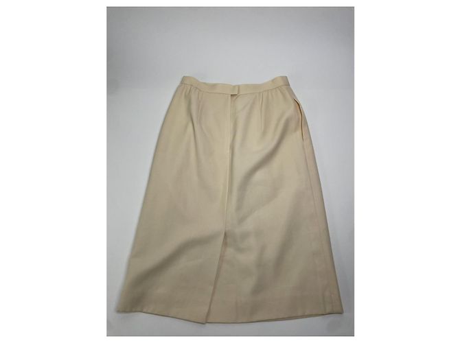 Beige Polyesterrock von Dior - Ansicht 5