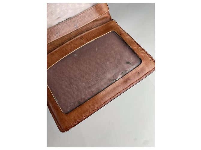 Braune Lederhandtasche von Louis Vuitton - Ansicht 5