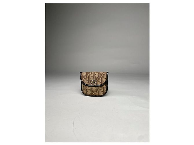 Borsa in pelle marrone Dior 30 Montaigne - vista 2