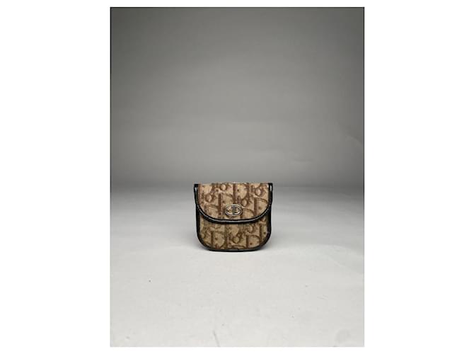 Borsa in pelle marrone Dior 30 Montaigne - vista 4