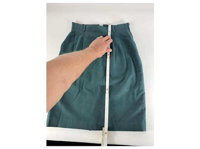Dior grüne Polyesterrock - Ansicht 5