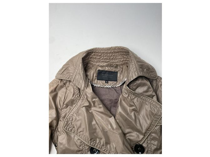 Burberry Waterloo grauer Polyester-Trenchcoat - Ansicht 5