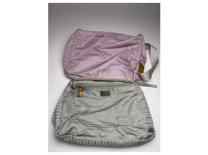 Prada Cleo rosa Polyester Handtasche Pink - Ansicht 2