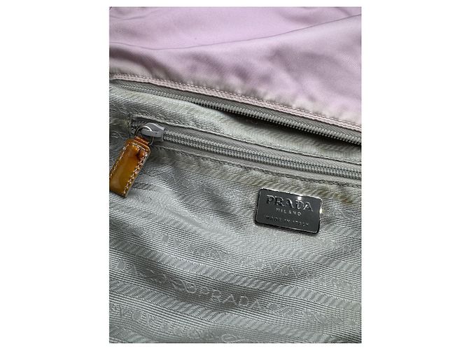 Prada Cleo rosa Polyester Handtasche Pink - Ansicht 3