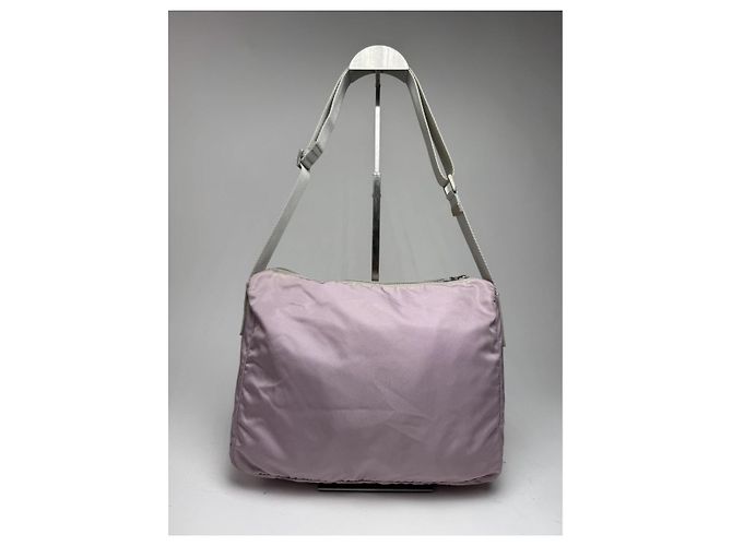 Prada Cleo rosa Polyester Handtasche Pink - Ansicht 5