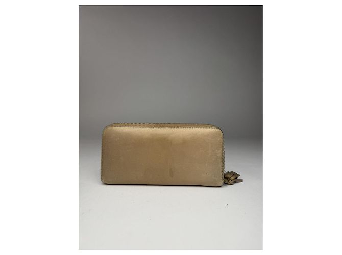 Cartera de cuero beige Loewe Puzzle - vista 2