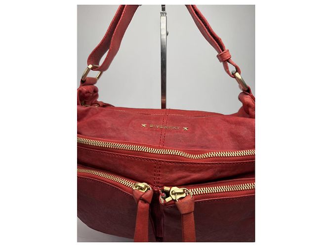 Givenchy Whip rote Lederhandtasche - Ansicht 2